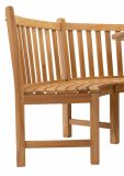 Lesli Living Teak Gartenbank "Round"