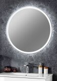 Fackelmann LED-Spiegel "Luna" rund 80 cm