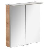 Fackelmann Spiegelschrank  60 cm "B.Perfekt" Ast-Eiche