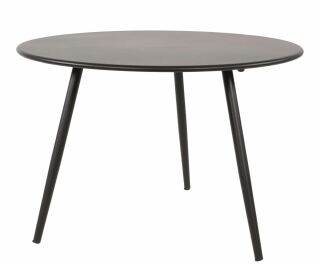 Lesli Living Indoor & Outdoor Beistelltisch "Rafael" Schwarz ø 45 cm