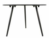 Lesli Living Indoor & Outdoor Beistelltisch "Rafael" Schwarz ø 45 cm