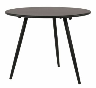 Lesli Living Indoor & Outdoor Beistelltisch "Rafael" Schwarz ø 60 cm