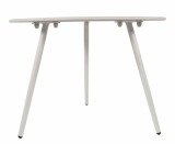 Lesli Living Indoor & Outdoor Beistelltisch "Rafael" Weiß ø 60 cm