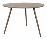 Lesli Living Indoor & Outdoor Beistelltisch "Rafael" Taupe ø 60 cm