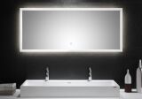 LED Spiegel 140 x 60 cm mit Touch Bedienung