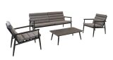 Lesli Living Lounge-Set "Harper Stone" anthrazit/hellgrau