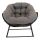 Lesli Living Schaukelsessel "Cozy Stone" anthrazit/light-grey