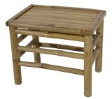 Lesli Living Indoor & Outdoor Beistelltisch Hocker im 3er-Set "Bambus"