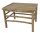 Lesli Living Indoor & Outdoor Beistelltisch Hocker im 3er-Set "Bambus"