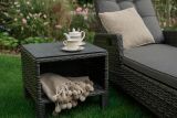 Lesli Living Indoor & Outdoor Beistelltisch Soho Forte grau-anthrazit