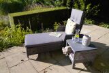 Lesli Living Indoor & Outdoor Beistelltisch Soho Forte grau-anthrazit