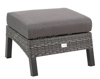 Lesli Living Loungehocker "Treviso Forte" grau-anthrazit