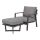 Lesli Living Loungehocker "Mai Tai" anthrazit/grau